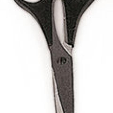 Scissors, f. papers, textiles, foils etc, stainless steel, LH