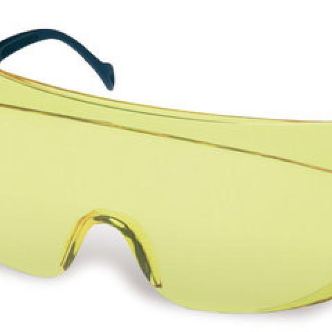Goggles 2802 for spectacle wearers, acc. to EN 166/170, yellow lens, PC,
