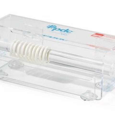 ROTI®-Tape-marking tape dispenser, acrylic glass, f. rolls of length 12.7 m