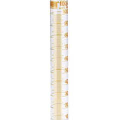 Cl. A measuring cylinders,amber markings, DURAN®, tall, subdivision 0.5 ml