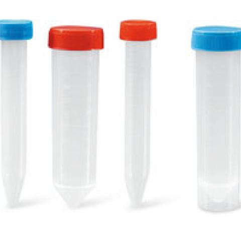 PP centrifuge tubes, with rim, blue, non-sterile, 50 ml, 500 pieces, 500 unit(s)