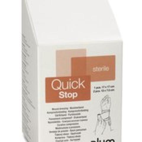 QuickStop wound dressing kit, QuickClean wound cleaning tissues, 1 unit(s)