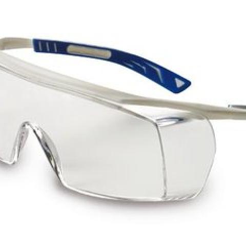 Over-goggles 5X7, lens clear, frame colour white/blue, 1 unit(s)