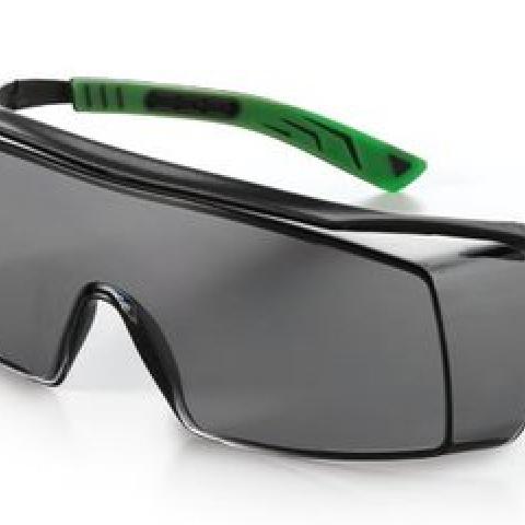 Over-goggles 5X7, lens grey, frame colour gun metal/green, 1 unit(s)
