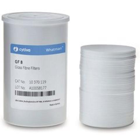 Glass fibre filter paper - round filters, type GF 8, Ø 90 mm, 100 unit(s)