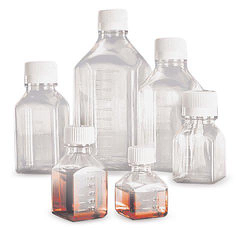 Nutrient media bottles, PETG, L 116xW 116xH 270 mm, 2000 ml, sterile, 6 unit(s)