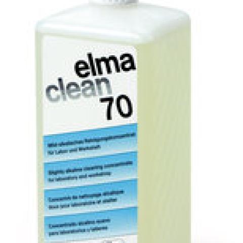 Ultrasonic cleaner Elma clean 70, alkalic, universal cleaning concentrate, 1 l