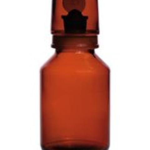 Acid bottles with cap, brown glass, 500 ml, NS 24/20, 1 unit(s)