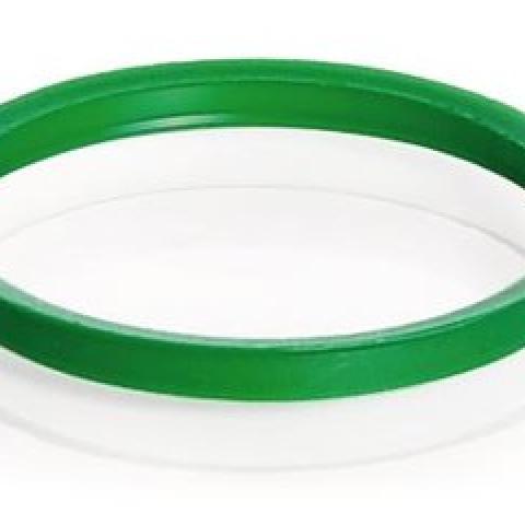 Pouring rings, PP, green, thread 45, 10 unit(s)