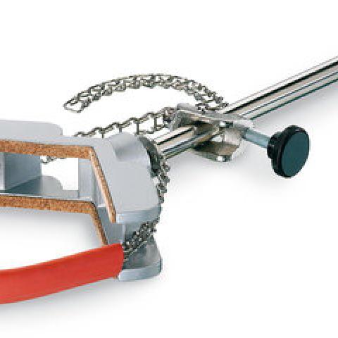 Chain clamps, with cork inlay, for container-Ø 40-120 mm, 1 unit(s)