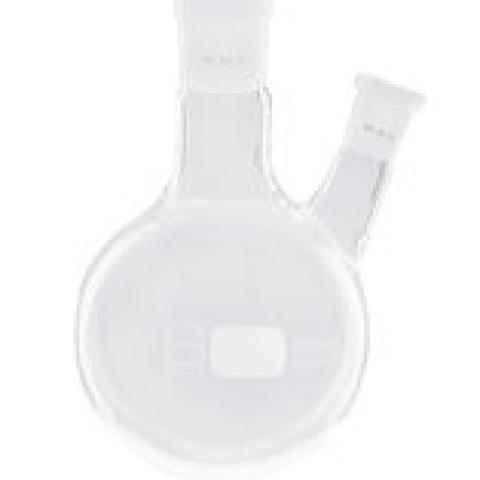 Two-necked flask, DURAN®, 500 ml, angled side neck 14/23, centre 24/29
