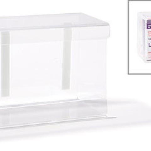 Acrylic wall-mounted holder, L 250 x W 142 x H 100 mm, 1 unit(s)