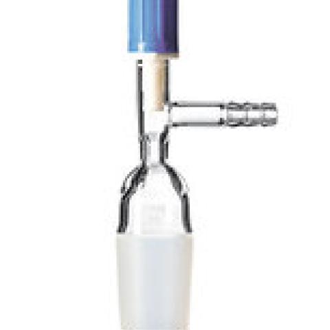 Stopcock for desiccators, type Novus, cover socket tube, st. grou. joint 24/29