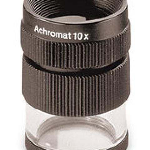 Precision magnifier with graticule, lens Ø 23 mm, magnification 10x, 1 unit(s)