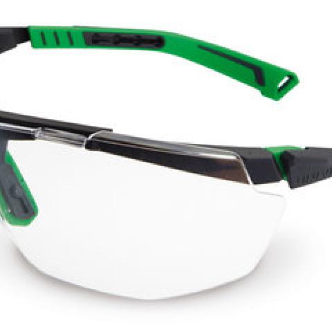 Safety glasses 5X1, frame grey/green, 1 unit(s)
