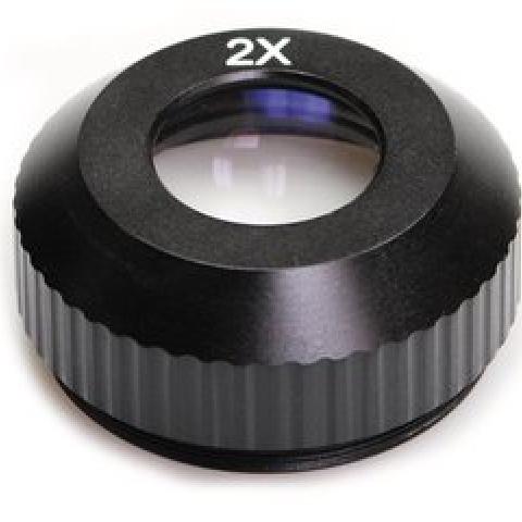 Clip-on lens 2.0x, for Stereo zoom microscope OZL-445, 1 unit(s)
