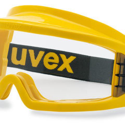 Ultravision gastight full vision goggles, UVEX, yellow, EN 166, EN 170