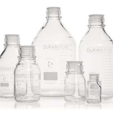 DURAN® PURE screw top bottles, 100 ml, clear glass, 10 unit(s)
