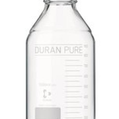 DURAN® PURE screw top bottles, 1000 ml, clear glass, 10 unit(s)