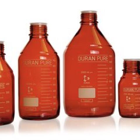 DURAN® PURE screw top bottles, 10000 ml, brown glass, 1 unit(s)