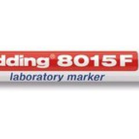 Laboratory markers, edding®, black, 8015F, round tip, extra fine, 0,75 mm