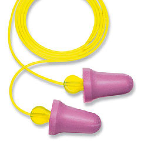 Disposable ear plugs No-Touch, acc. EN 352-2,, with band, 100 pair