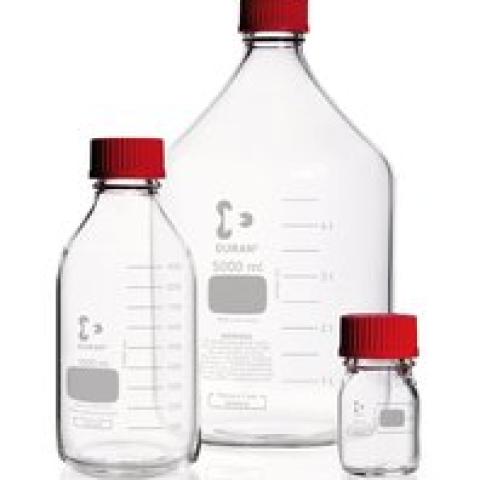 DURAN® GL45 laboratory glass bottles, 2000 ml, with high-temp. stoppers