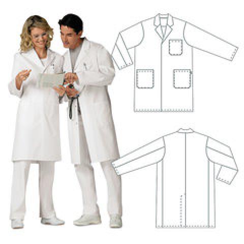 Womens and mens coats UNISEX, mixtures, with reversible collar, size XXL