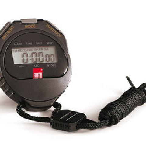 Rotilabo®-stopwatch, 24 h running time, L 69 x W 59 x D 19 mm, 1 unit(s)