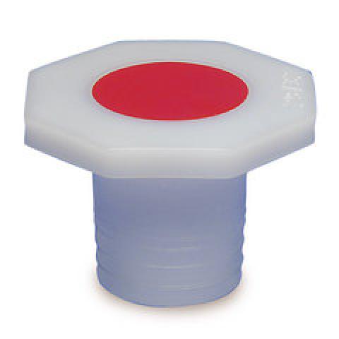 Plastic stopper, PE, DIN 12254, standard ground joint 34/35 octagonal, 1 unit(s)