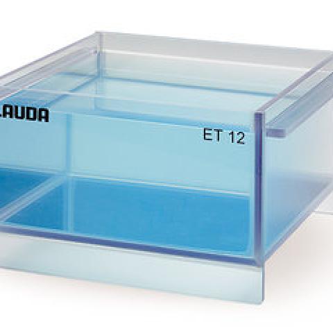 Polycarbonate tubs f. immersion thermom., up to 100 °C, transparent, vol. 6 l