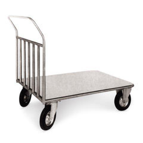 Rotilabo®-trolley, stainl. steel, platform size 850x500 mm, 1 unit(s)