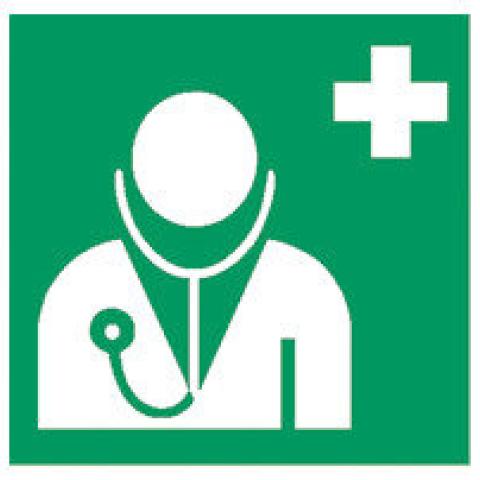 Firs-aid and emergency signs acc. to, Doctor, 1 unit(s)
