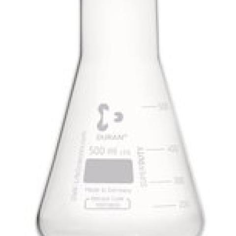 DURAN®-Super Duty wide neck Erlenmeyer, 500 ml, flask outer Ø 105 mm, H 175 mm