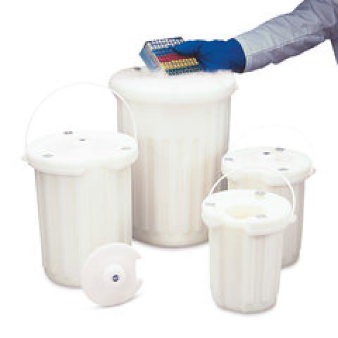 Dewar container 1 litre, made of HDPE, incl. lid, 1 unit(s)