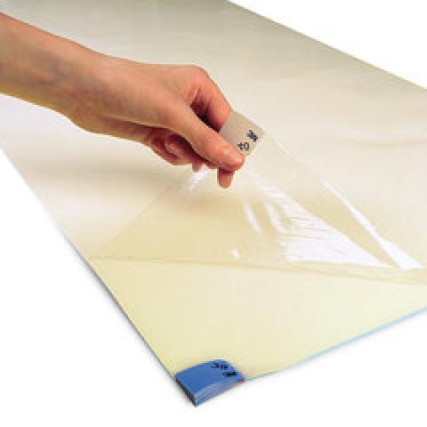 Nomad (TM) adhesive mat for fine dust, W 450 x L 900 mm, 40 layers/mat
