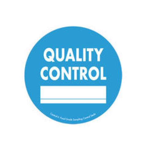 Control seal, QUALITY CONTROL, 1000 pieces/roll, 1000 unit(s)