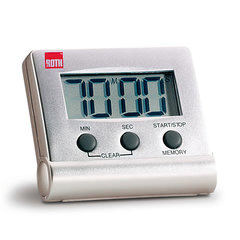 ROTILABO®-count-down-timer, 4-digit LCD display, W 66 x D 56 x H 18, 1 unit(s)