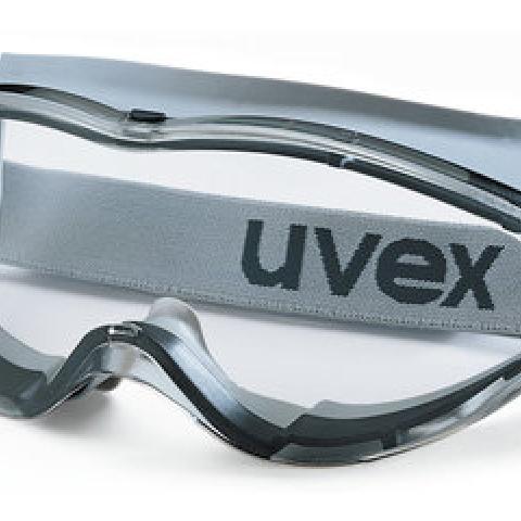 Full view goggles ultrasonic, by UVEX, acc. to EN 166, EN 170, PC, grey/black