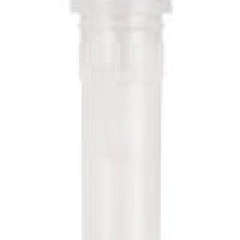 PP reaction vials with screw-on lid, Sterile, free-standing, 0.5 ml