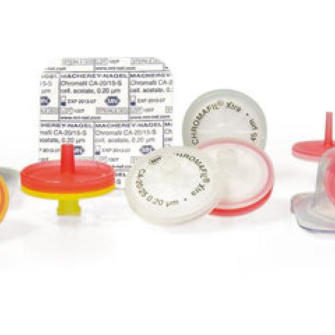 CHROMAFIL® PET syringe adaptor filters, pore size 0.45 µm, Ø 25 mm, 400 p.