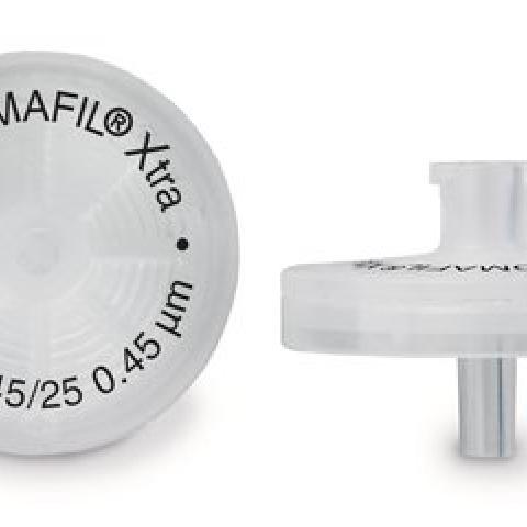 CHROMAFIL® syr. adaptor filters PES Xtra, pore size 0.45 µm, Ø 25 mm, 100 p.