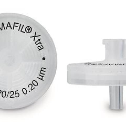 CHROMAFIL® syr. adaptor filters PET Xtra, pore size 0.20 µm, Ø 25 mm, 400 p.