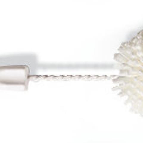 Rotilabo®-cleaning brush, round head, for low vessels, top Ø 60 mm, L 250 mm