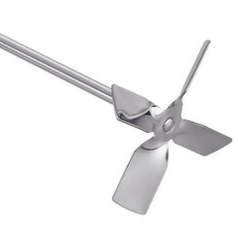 Stirring blade, propeller, 4-winged, stirrer Ø 100 mm, shaft-length 540 mm
