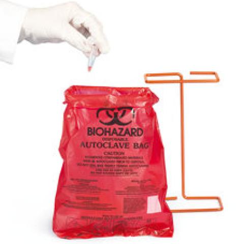 Bench-Top disposal bag, HDPE, 220 x 280 mm,  thickness 18 µm, 100 unit(s)