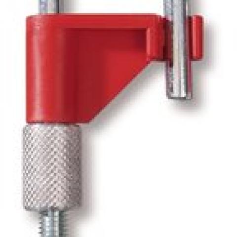 Hose clamps for hose outer Ø, up to 15 mm, red, PVDF/steel, 1 unit(s)