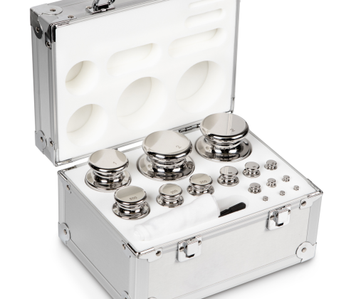 E1 1 g -  2 kg Set of weights in aluminium case, Stainless steel (OIML)