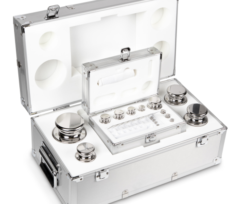 E1 1 g -  5 kg Set of weights in aluminium case, Stainless steel (OIML)