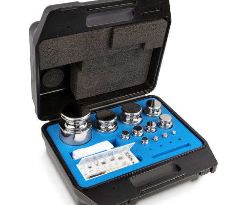 E2 1 mg -  50 g Set of weights in plastic carrying case, Stainless steel (OIML)